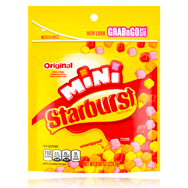 Starburst Original Mini Grabngo Size 226g