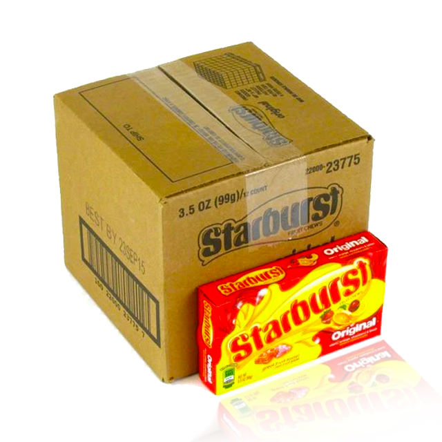 Starburst Original Theatre Boxes 12 x 99g Box