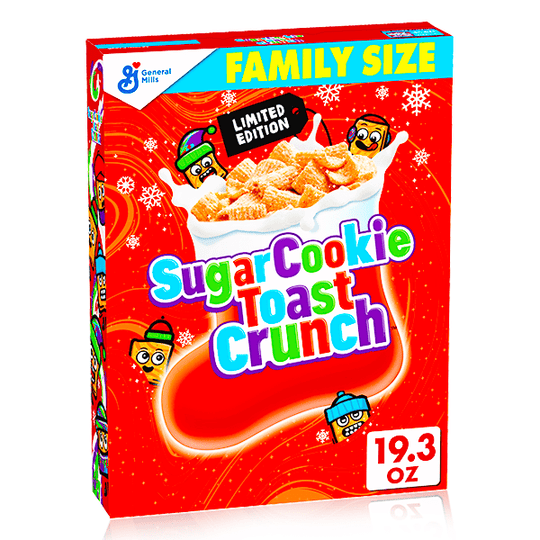 Sugar Cookie Toast Crunch Cereal Family Size 547g