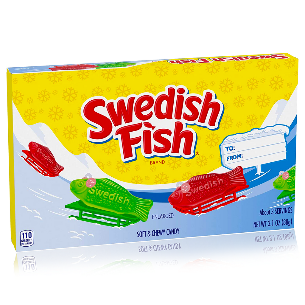 Swedish Fish Theatre Box Limited Christmas Edition 88g
