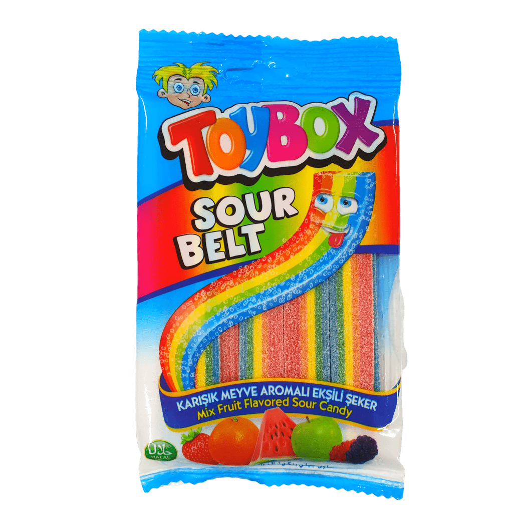 Toybox Sour Belt Candy 80g
