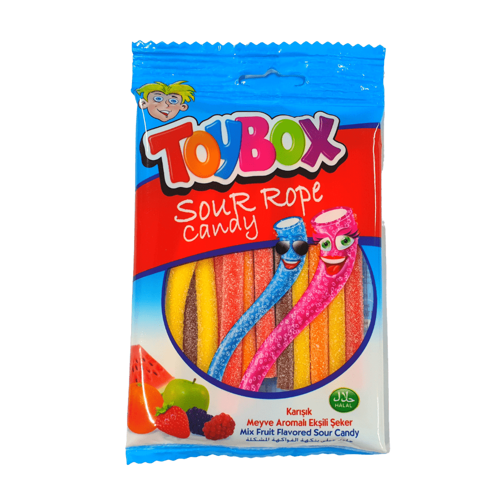 Toybox Sour Rope Candy 80g