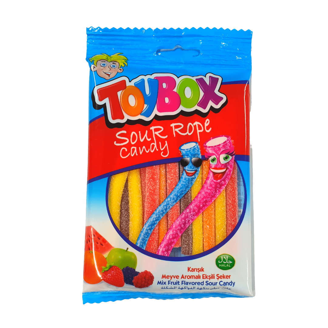 Toybox Sour Rope 12 Pack Box – United Sweets