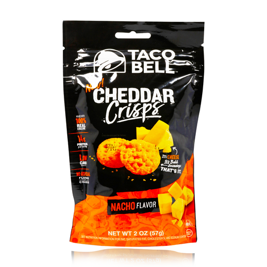 Taco Bell Cheddar Crisp Nacho Bag 57g