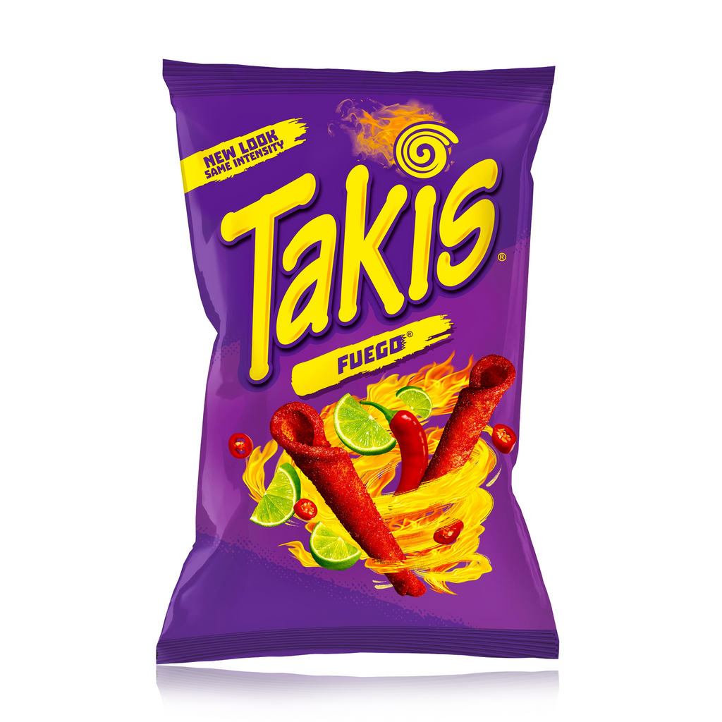 Takis Fuego Chilli & Lime 91g - Dated
