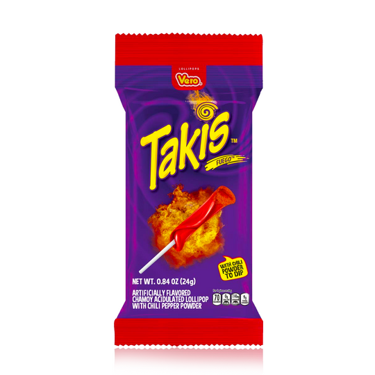Takis Fuego Lollipop 24g