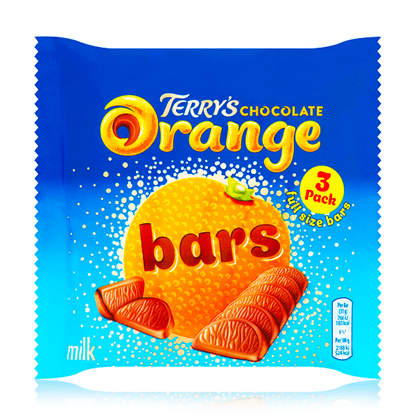 Terry's Chocolate Orange Bars 3 Pack 105g