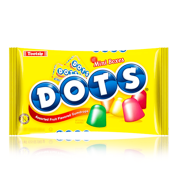 Tootsie Dots Mini Boxes Gum Drops Bag 127g