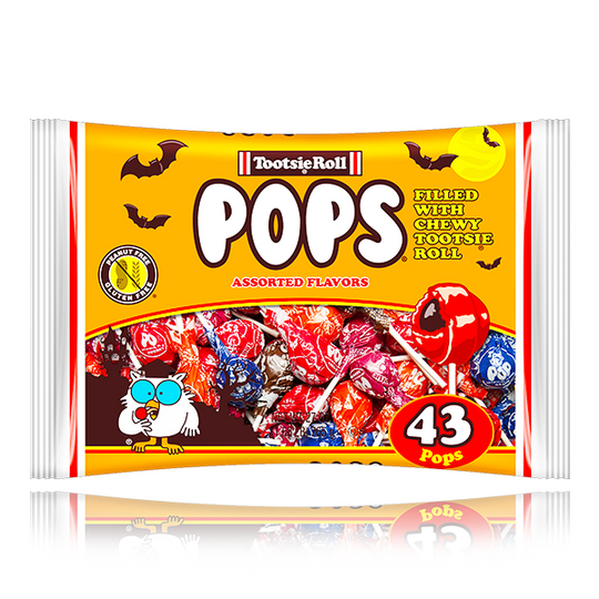 Tootsie Roll Pops Assorted Flavours 43 Pieces 765g