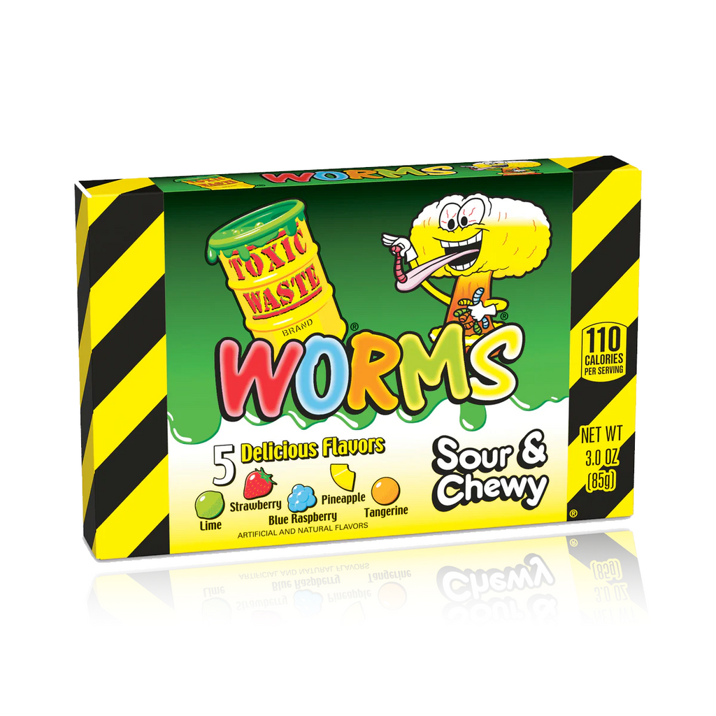 Toxic Waste WORMS Theatre Box 85g