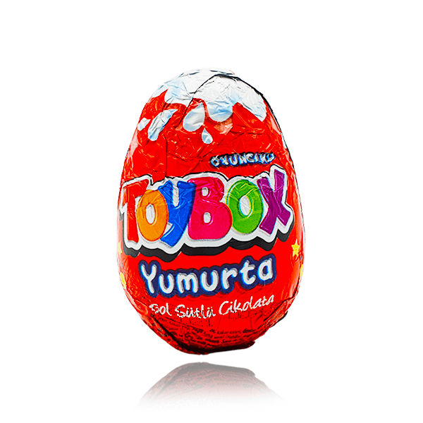 Toybox Chocolate Egg With Toy Inside 20g - Dated