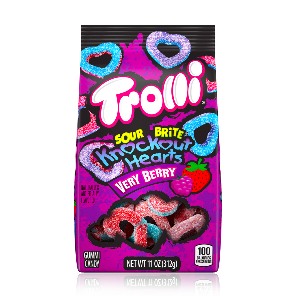 Trolli Sour Brite Crawlers Very Berry Knockout 312g