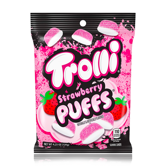 Trolli Strawberry Puffs 120g