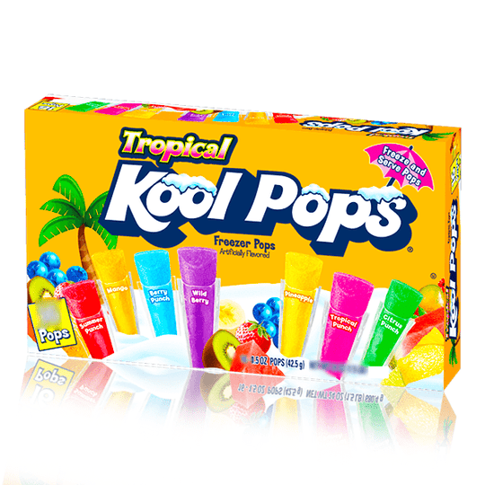 Tropical Kool Freezer Pops 20 Pack 567g