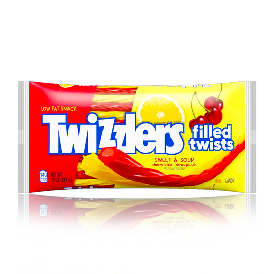 Twizzler Twists Sweet & Sour Large Bag 311g