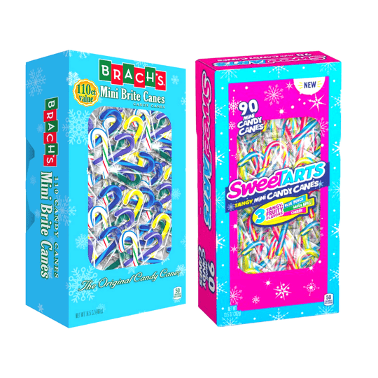 Sweetarts & Brachs Mini Candy Canes 90 To 110 Count