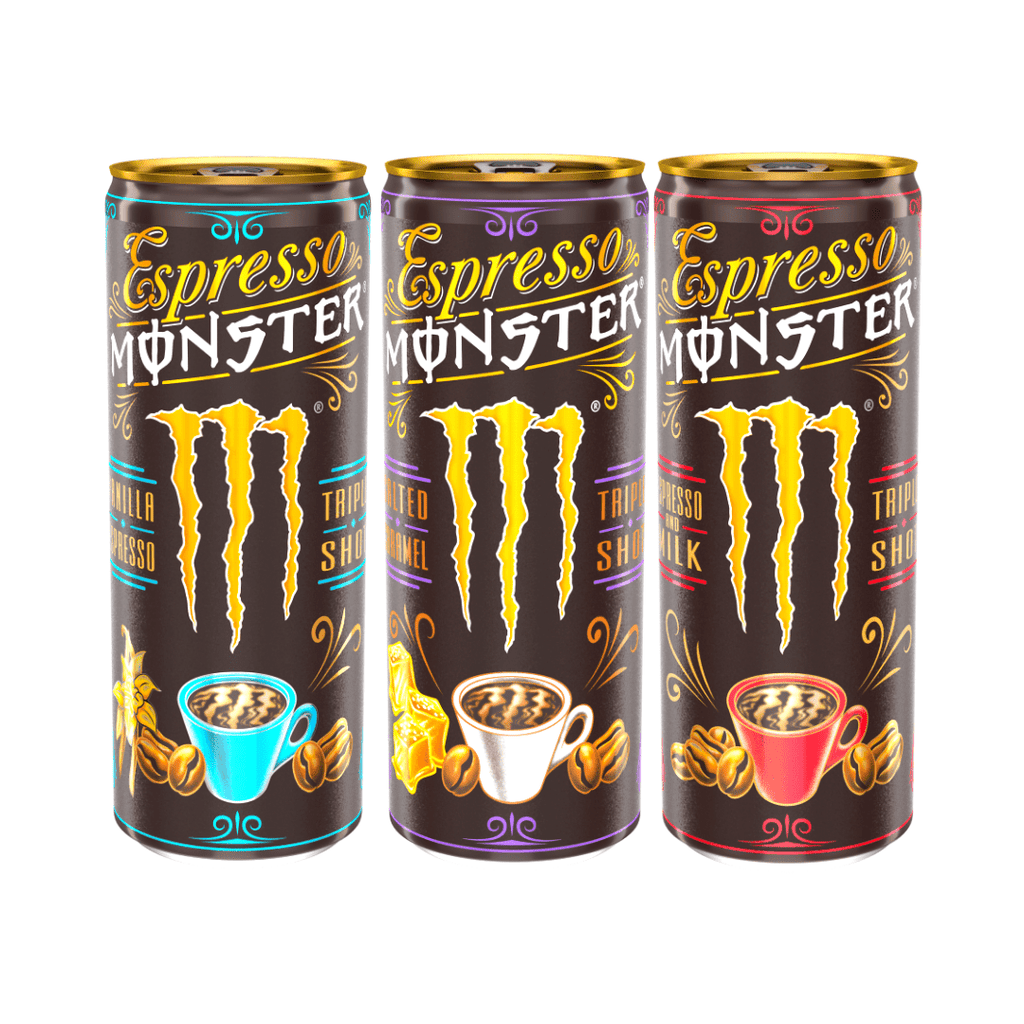 Monster Espresso Drinks Range Assorted Flavours 250ml