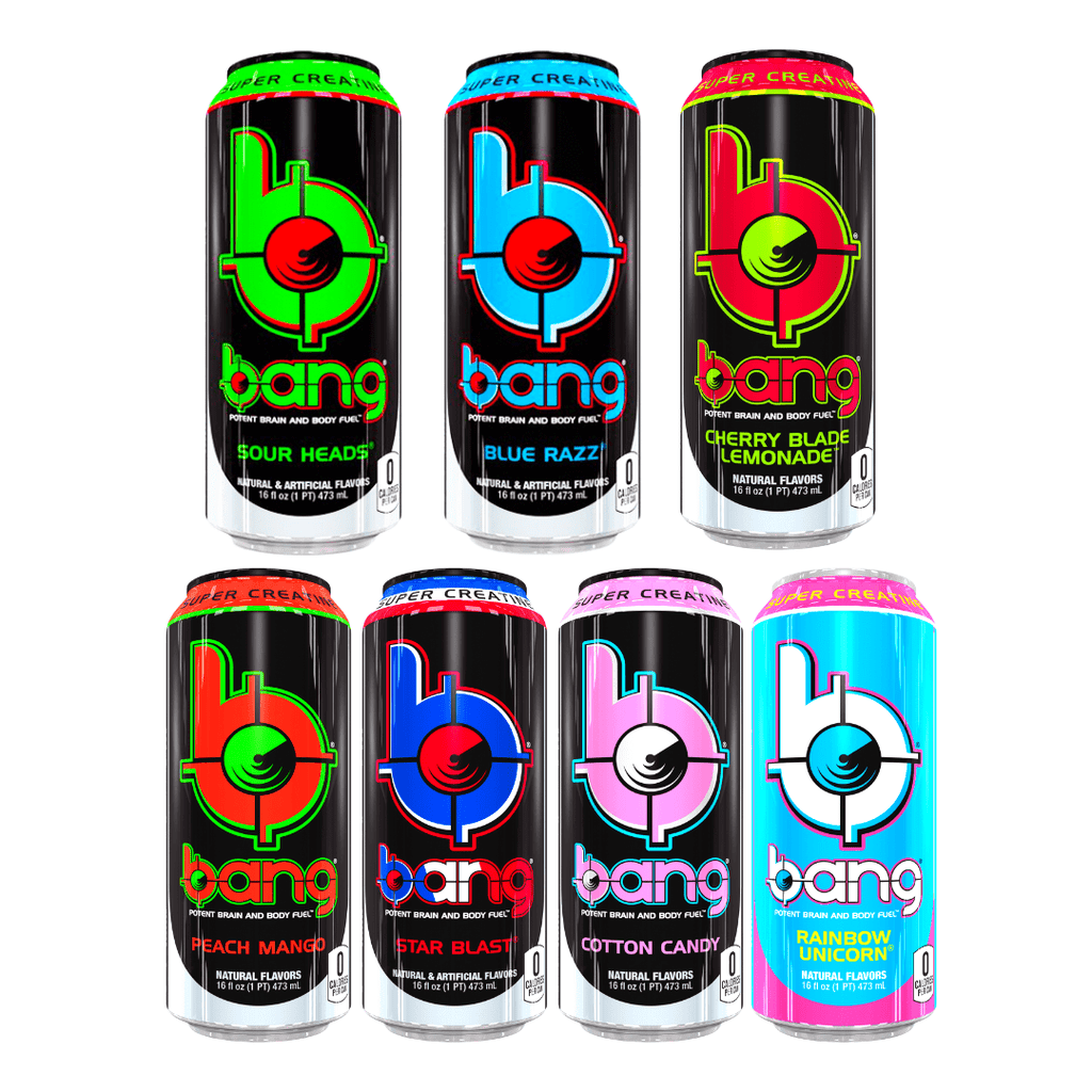 Bang Energy Drink Assorted Flavours Cans