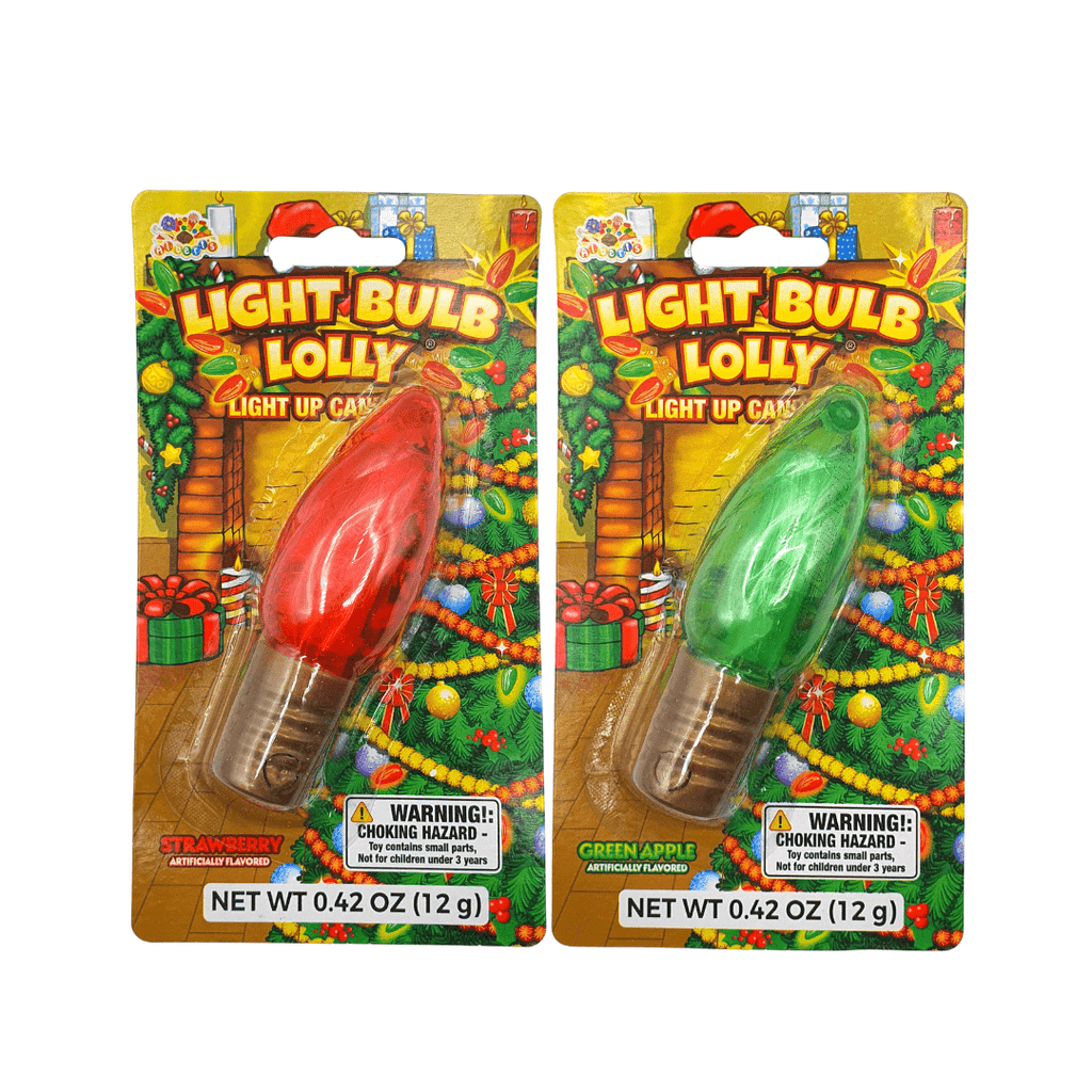 Light Bulb Lolly Assorted Flavours