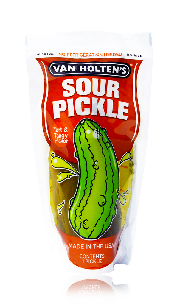 Yummy World Crunchy Pickle in a Bag 10 inch Interactive Plush -  myplasticheart