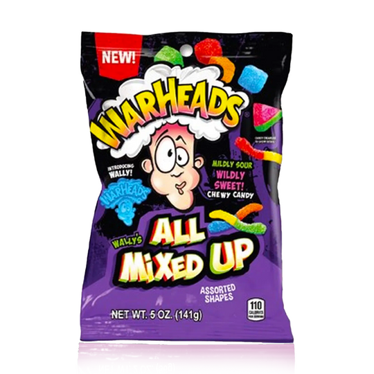 Warheads All Mixed Up Peg Bag 141g