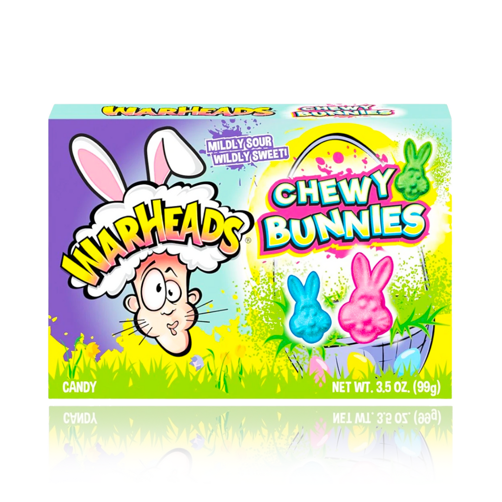 Warheads Chewy Bunnies Theatre Box 99g