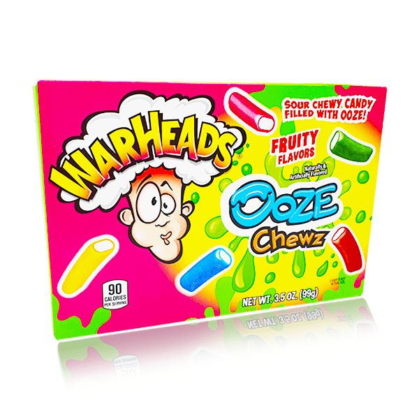 Warheads Ooze Chews Theatre Box 99g