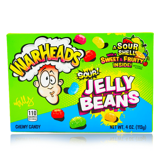 Warheads Sour Jelly Beans Theatre Box 113g (BB: 11/2023)