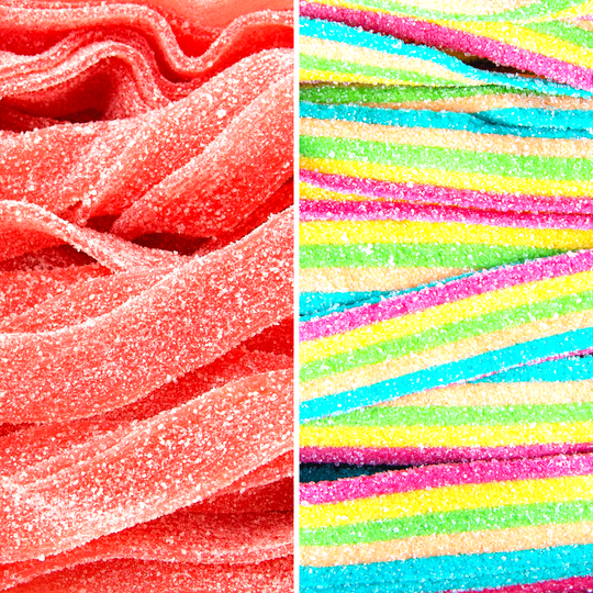 Gummy Long Belts Assorted Flavours Single Piece