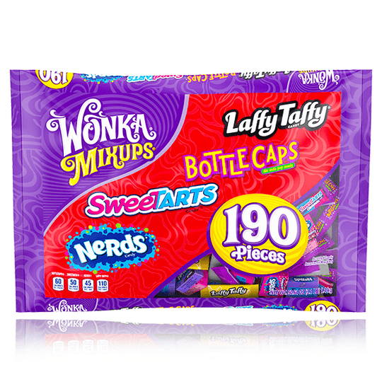 Wonka Mixups Assorted Candy 190 Pieces 1.4kg