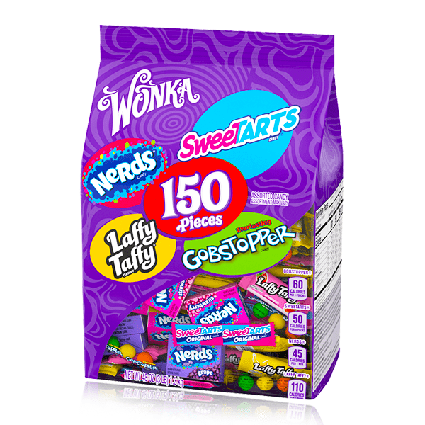 Sweetarts Nerds Laffy Taffy & Gobstoppers Assortment 150Ct