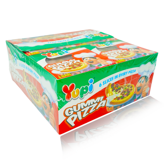 Yupi Gummi Pizza 24 Pack Box