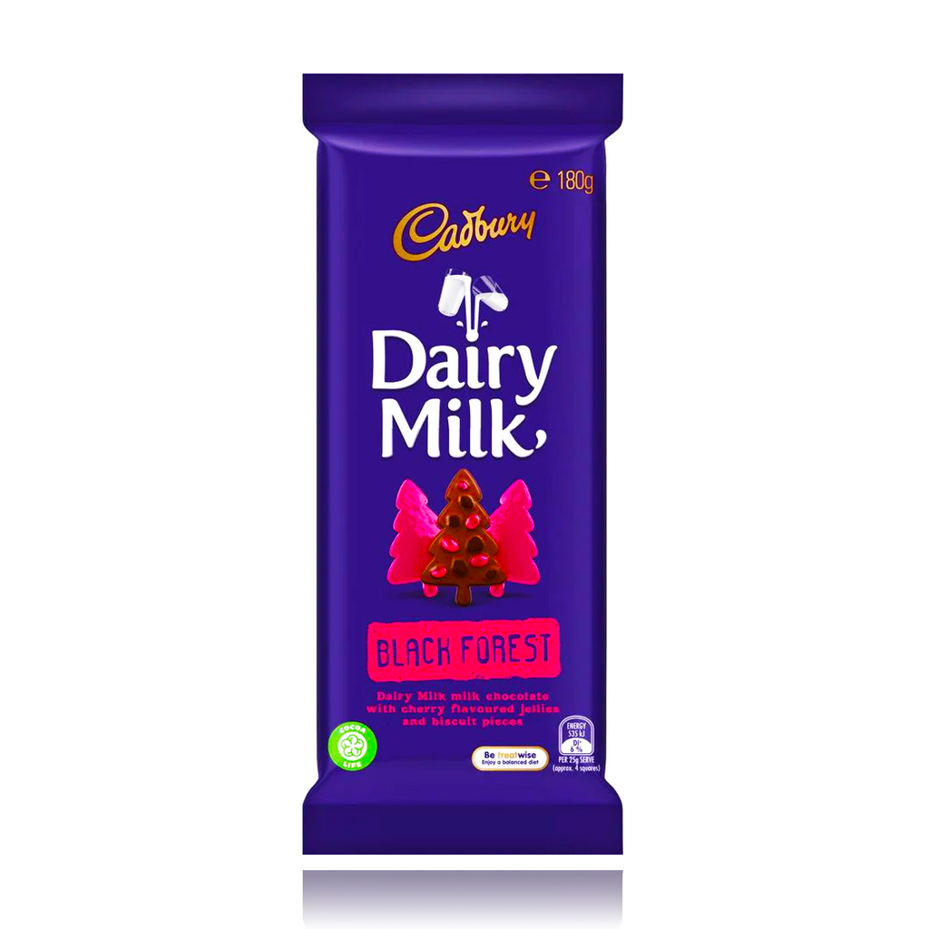 Cadbury Dairy Milk Black Forest 180g