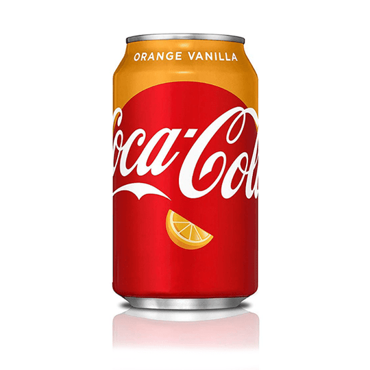 Coke Orange Vanilla Can Dated